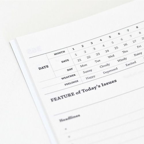 Large Journal 365 Daily Planner