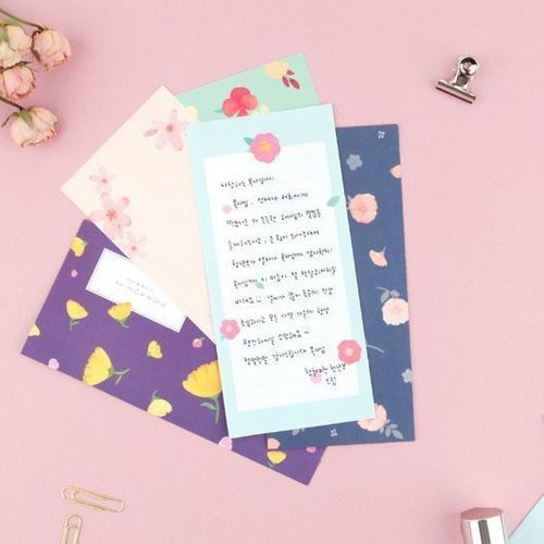 Flower Slim Letter Set - Image 11