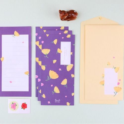 Flower Slim Letter Set - Image 7
