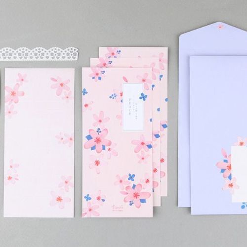 Flower Slim Letter Set - Image 4