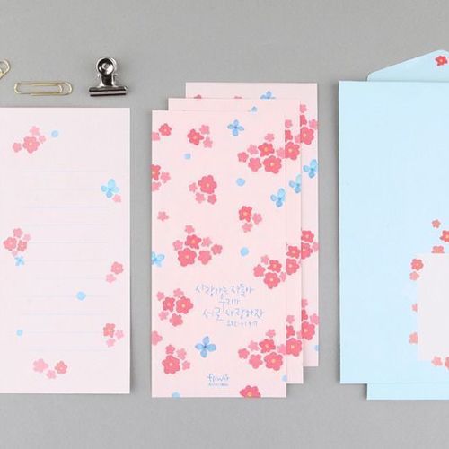 Flower Slim Letter Set - Image 6