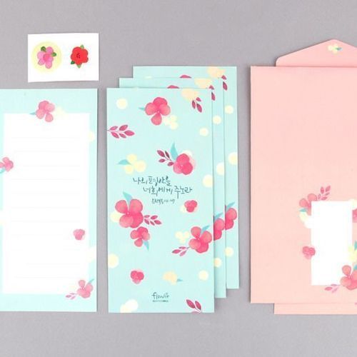 Flower Slim Letter Set - Image 3