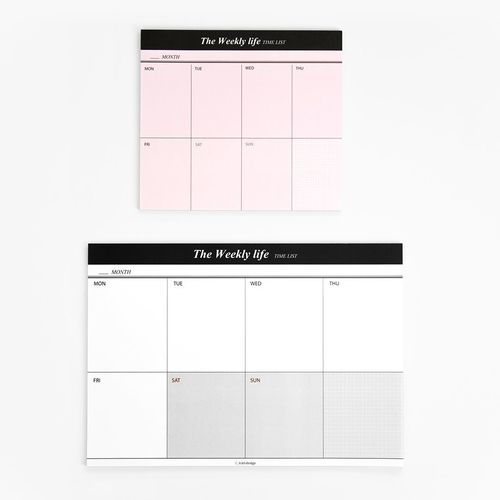 MochiThings: The Weekly Life Schedule Notepad