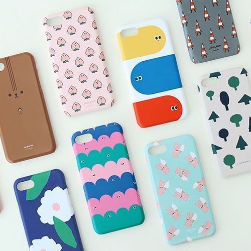 Livework Illustration iPhone 7 Case - Image 1