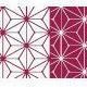 Asanoha Masking Tape, Burgundy