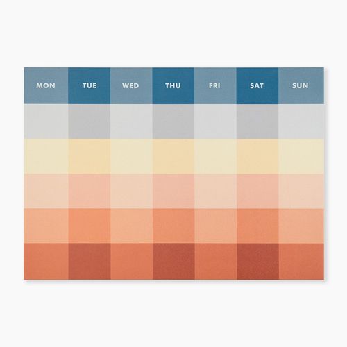 Palette Monthly Notepad - Image 1