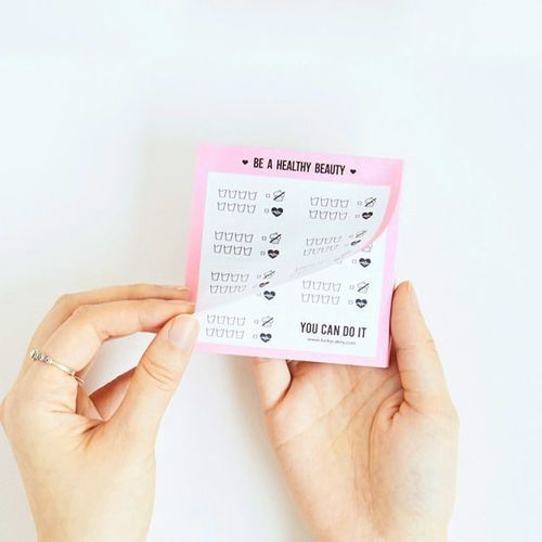 Daily Health Checklist Notepad