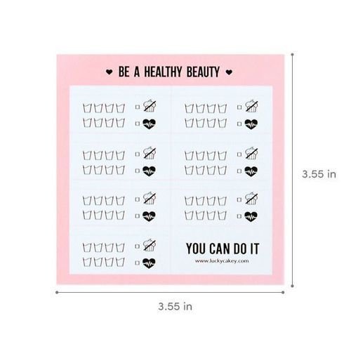 Daily Health Checklist Notepad