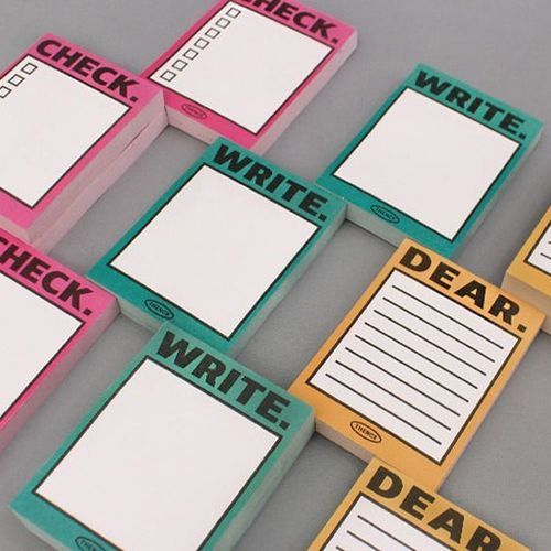 Vintage Sticky Memo - Image 1