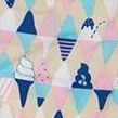 Tropical Foldable Bag, Ice Cream