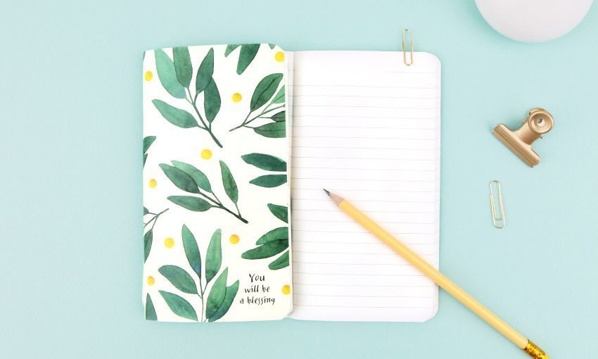 Flower Prayer Notebook