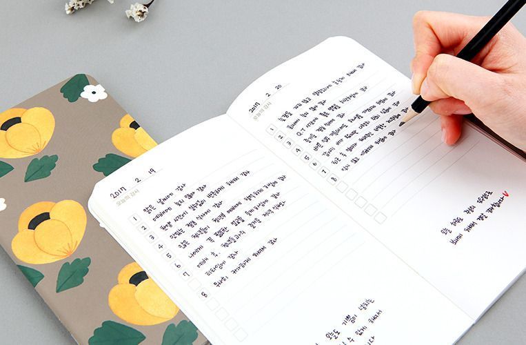Flower Prayer Notebook