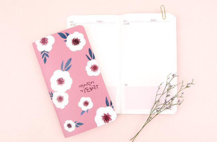 Flower Prayer Notebook