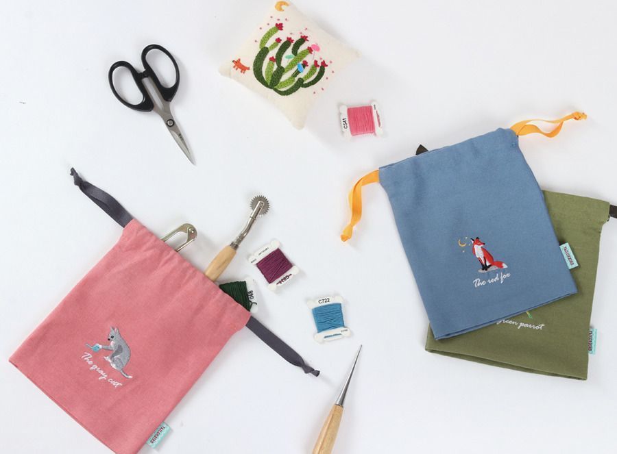 Tailorbird Small Drawstring Pouch