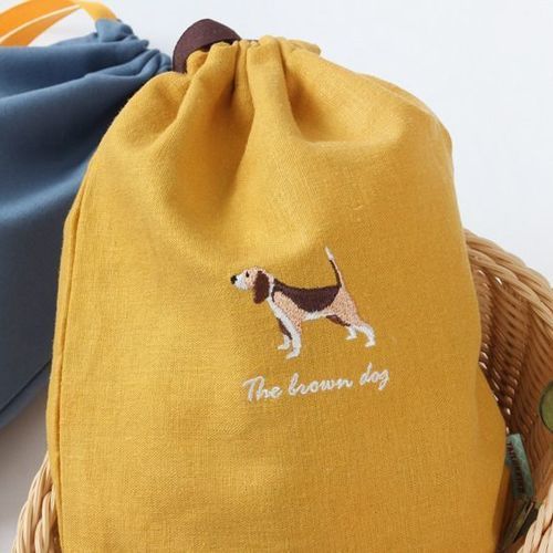 MochiThings: Tailorbird Medium Drawstring Pouch