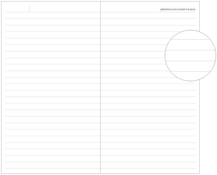 2018 Prism Slim Planner
