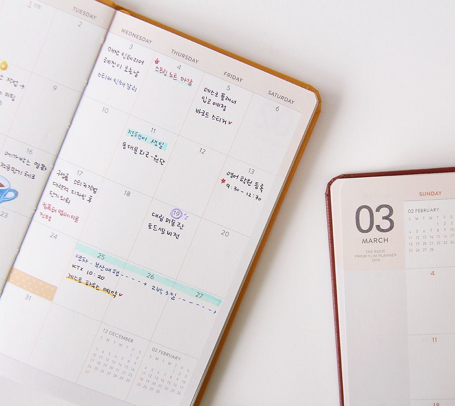 2018 Prism Slim Planner