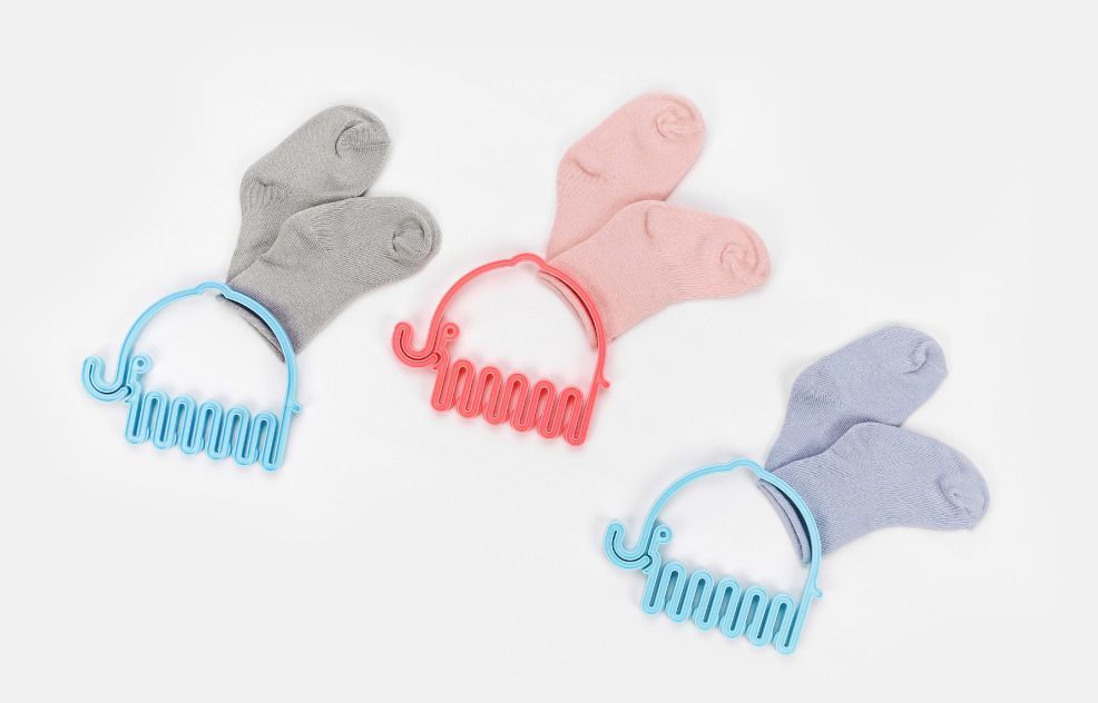 Animal Baby Sock Hanger