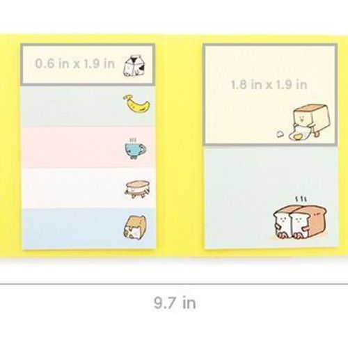 Bready Folding Sticky Notebook - Image 4
