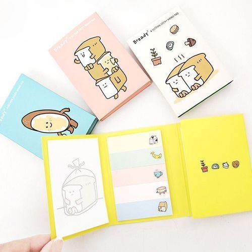 Bready Folding Sticky Notebook - Image 1