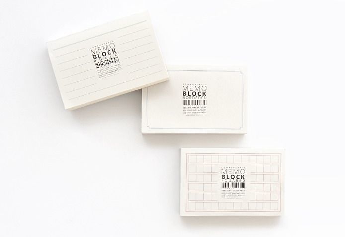 Memo Blocks Pattern MochiThings: Vintage Memo Block