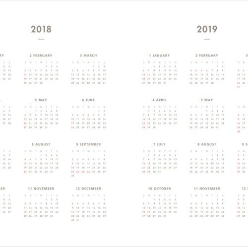 2018 Dual Desk Planner v1