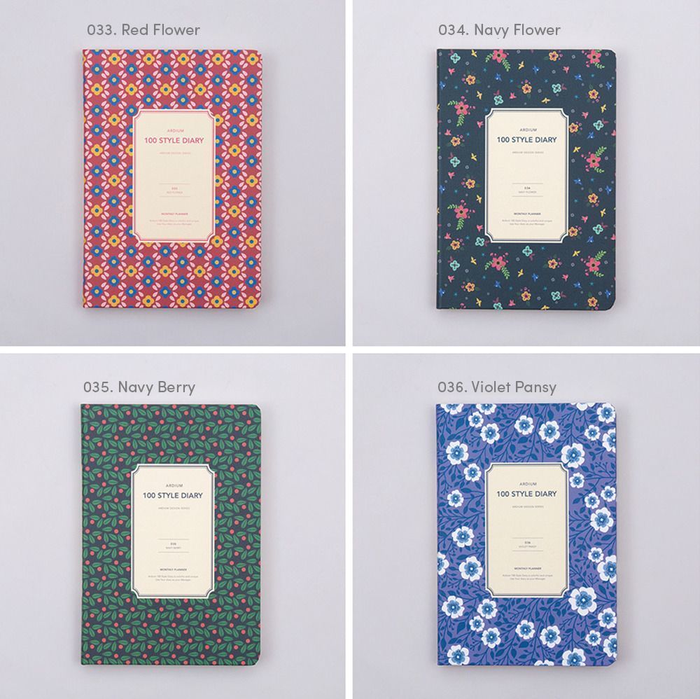 100 Style Diary Planner
