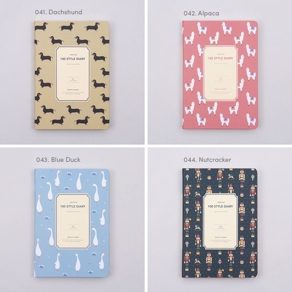100 Style Diary Planner