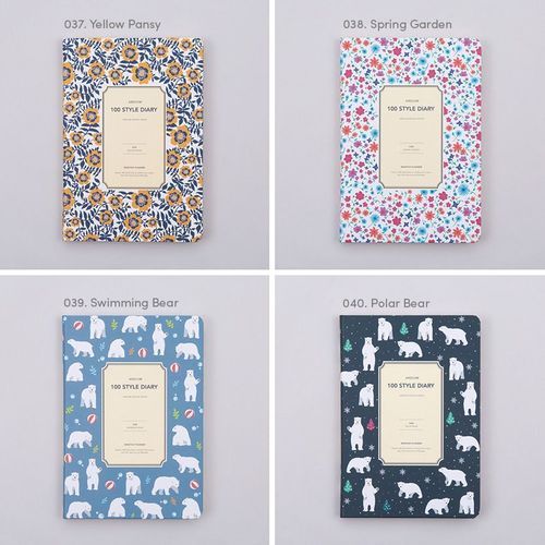 100 Style Diary Planner