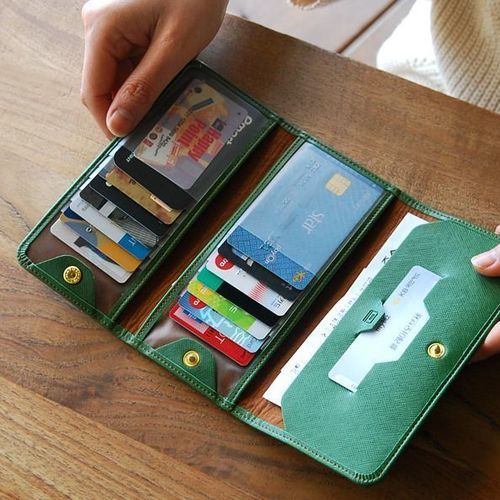 Leather Anti Skimming Wallet - Image 1
