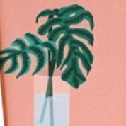Vintage Illustration Postcard, Plant