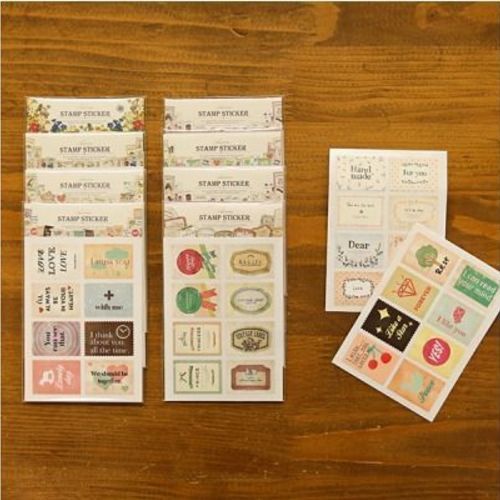 Ancient Stamp Sticker Set - Image 1