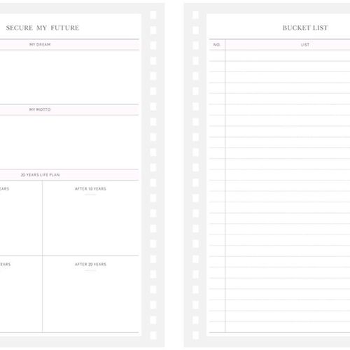 Pattern Ardium Study Planner M