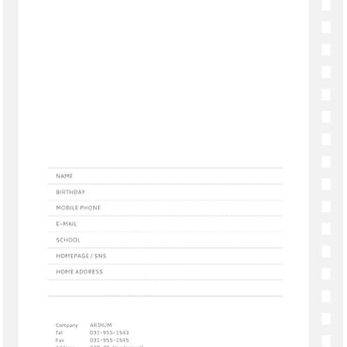 Pattern Ardium Study Planner M