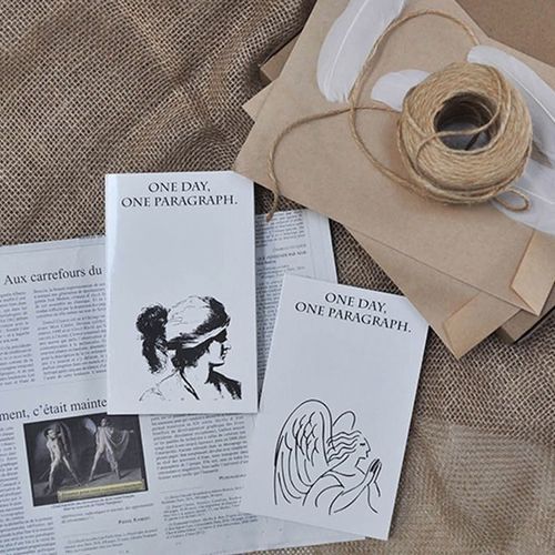 MochiThings: Antique One Paragraph Notebook