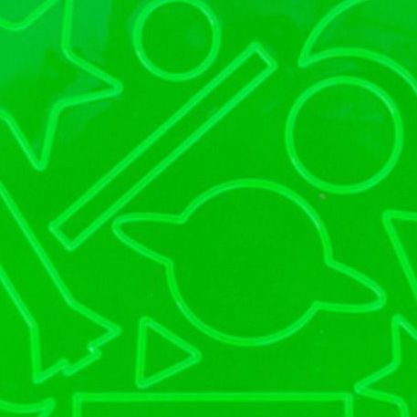 Reflector Sticker, Green