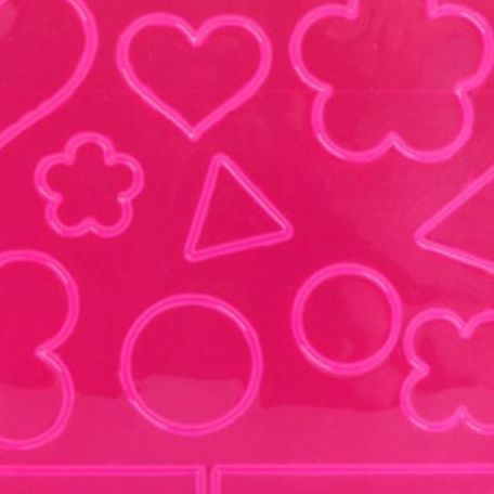 Reflector Sticker, Pink