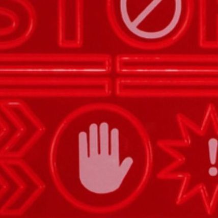 Reflector Sticker, Red