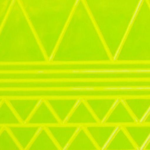 Reflector Sticker, Yellow (Shape)