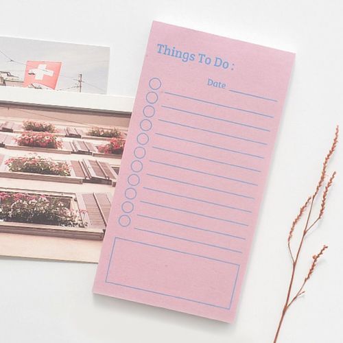 Vintage Schedule Notepad - Image 4