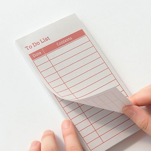 Vintage Schedule Notepad - Image 9