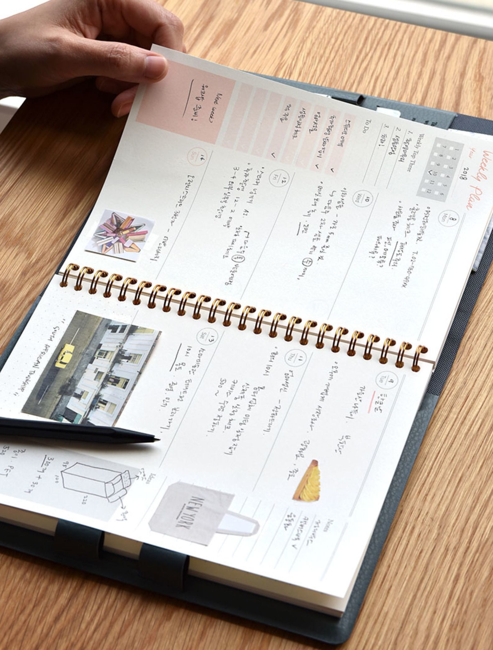 Episode Weekly Spiral Planner