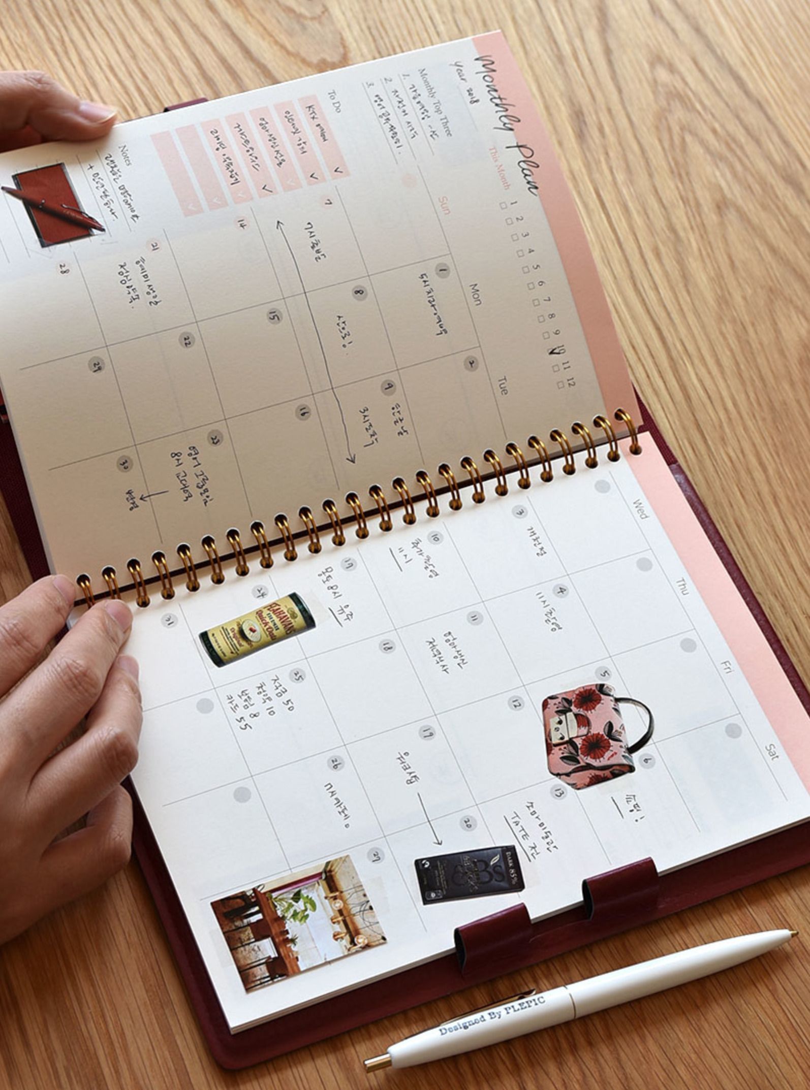 Episode Weekly Spiral Planner