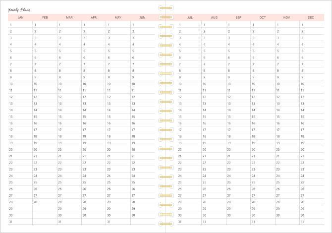 Episode Weekly Spiral Planner