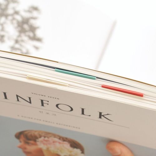 Airline Tag Magnetic Bookmark Set