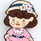 Hellogeeks Clip Bookmark, Lucy (Girl)