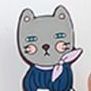 Hellogeeks Clip Bookmark, Mone (Cat)