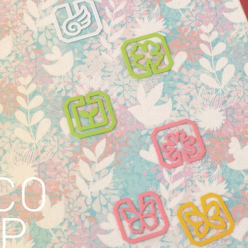 Mini Colorful Shape Bookmark Set