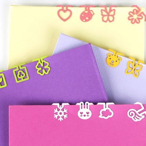 Mini Colorful Shape Bookmark Set