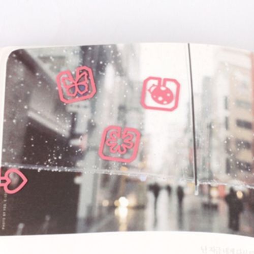 Mini Colorful Shape Bookmark Set
